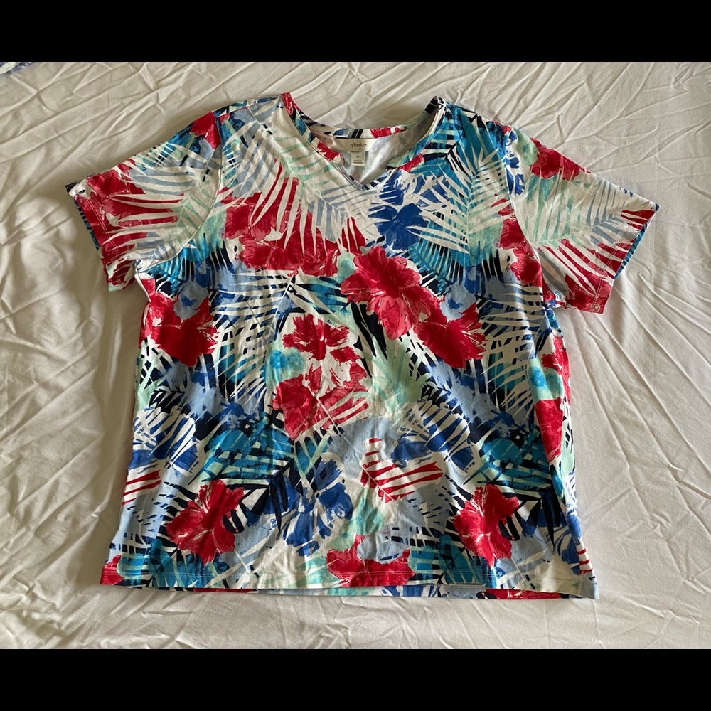 CJ Banks Short Sleeve Shirt